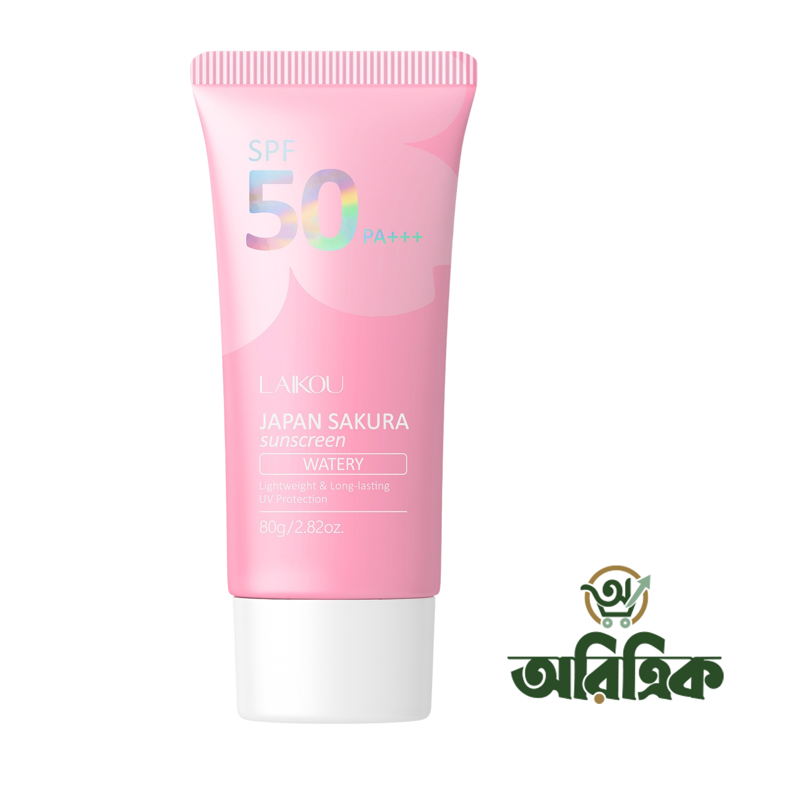 Laikou Japan Sakura sunscreen(spf50) (Watery)